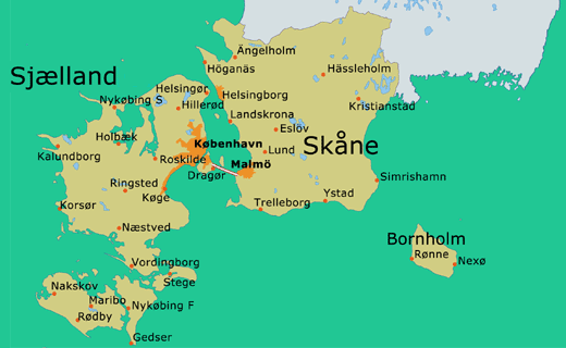 Skane in Sweden